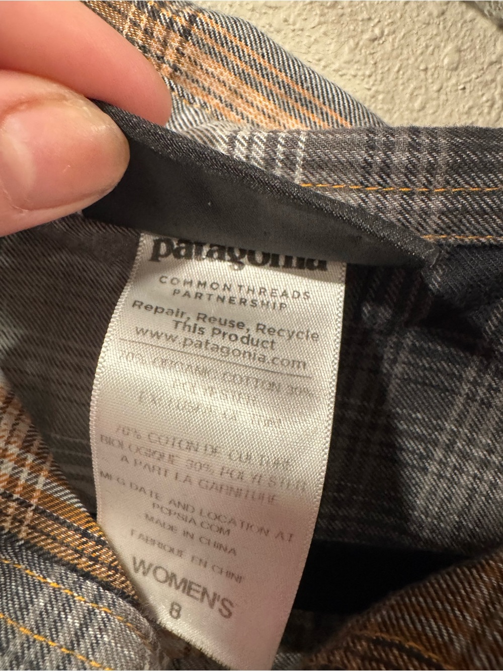 Patagonia Featherstone Plaid Dress - Picture 4 of 5